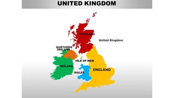 Uk England Country PowerPoint Maps