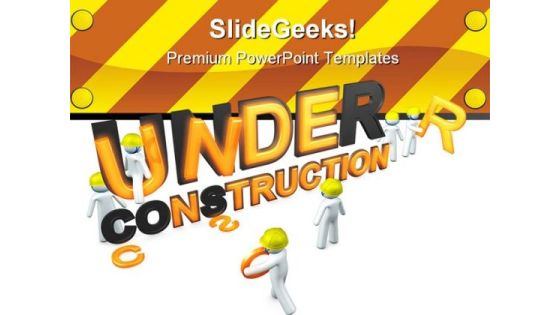 Under Construction03 Architecture PowerPoint Themes And PowerPoint Slides 0811 Under Construction03 Architecture PowerPoint Themes And PowerPoint Slides 0811