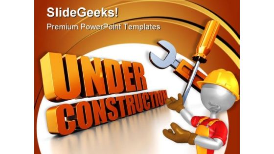 Under Construction People PowerPoint Themes And PowerPoint Slides 0511 Under Construction People PowerPoint Themes And PowerPoint Slides 0511