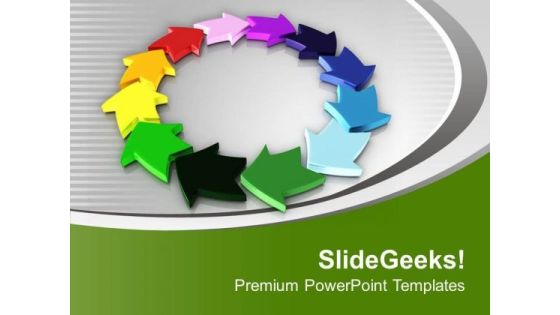 Unidirectional Arrows For Process Flow PowerPoint Templates Ppt Backgrounds For Slides 0613 Unidirectional Arrows For Process Flow PowerPoint Templates Ppt Backgrounds For Slides 0613