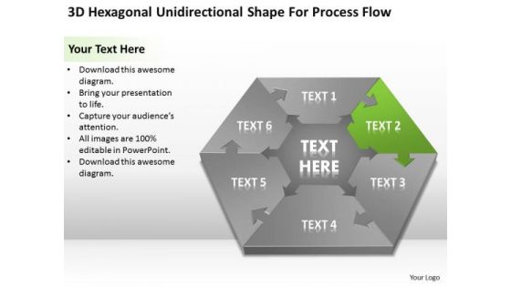 Unidirectional Shape For Process Flow Small Business Plan Template Free PowerPoint Templates Unidirectional Shape For Process Flow Small Business Plan Template Free PowerPoint Templates