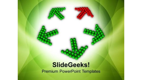Unique Solution Arrows PowerPoint Templates Ppt Backgrounds For Slides 0413