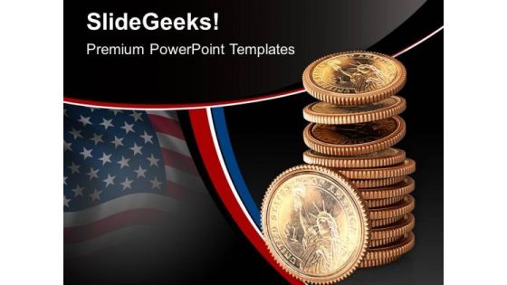 Us Dollar Coins Money PowerPoint Templates And PowerPoint Themes 1112 Us Dollar Coins Money PowerPoint Templates And PowerPoint Themes 1112