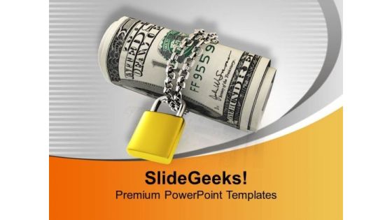 Us Dollars Locked And Chained Security PowerPoint Templates Ppt Backgrounds For Slides 0113 Us Dollars Locked And Chained Security PowerPoint Templates Ppt Backgrounds For Slides 0113