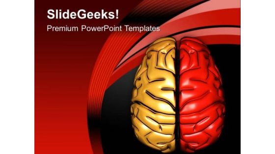 Use Brain For Better Decision PowerPoint Templates Ppt Backgrounds For Slides 0613