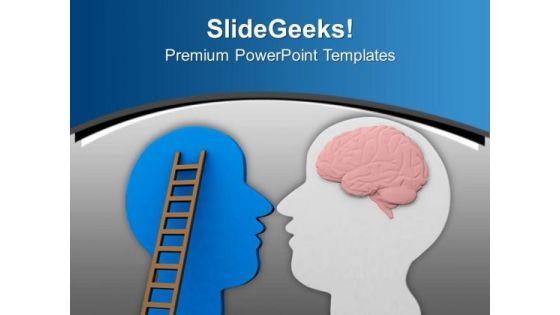 Use The Brain To Take Right Decisions PowerPoint Templates Ppt Backgrounds For Slides 0613 Use The Brain To Take Right Decisions PowerPoint Templates Ppt Backgrounds For Slides 0613