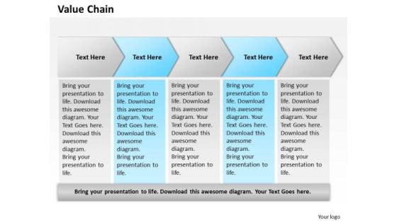 Value Chain PowerPoint Presentation Template