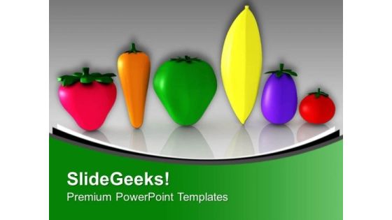 Veggies To Show Health Theme PowerPoint Templates Ppt Backgrounds For Slides 0313 Veggies To Show Health Theme PowerPoint Templates Ppt Backgrounds For Slides 0313