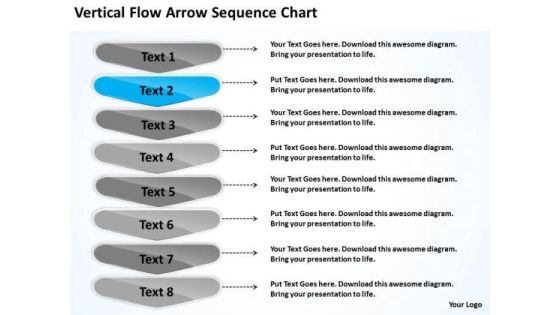 Vertical Flow Arrow Sequence Chart Subway Business Plan PowerPoint Slides Vertical Flow Arrow Sequence Chart Subway Business Plan PowerPoint Slides