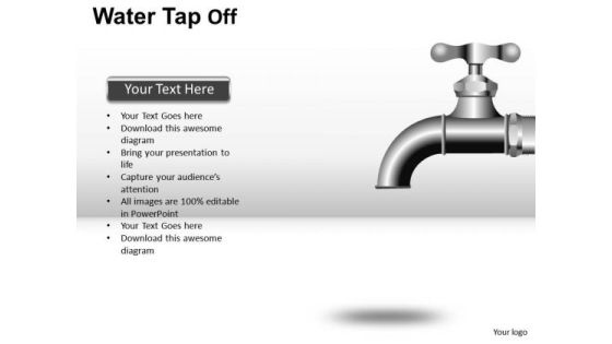 Water Faucet Ppt Graphics Clipart Slides Water Faucet Ppt Graphics Clipart Slides