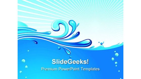Wave Beach Abstract PowerPoint Themes And PowerPoint Slides 0411 Wave Beach Abstract PowerPoint Themes And PowerPoint Slides 0411