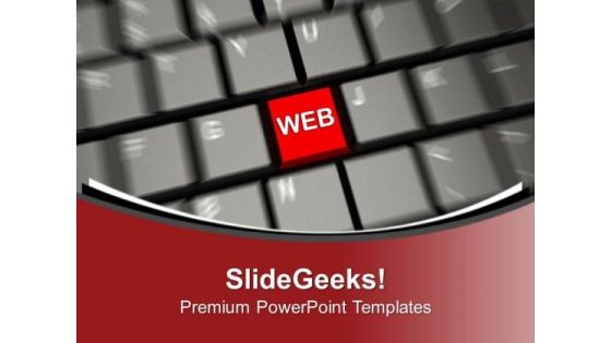 Web Technology On Keyboard Internet PowerPoint Templates Ppt Backgrounds For Slides 0313 Web Technology On Keyboard Internet PowerPoint Templates Ppt Backgrounds For Slides 0313