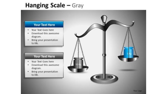 Weighing Scales Weighing 2 Options PowerPoint Slides And Editable Ppt Weighing Scales Weighing 2 Options PowerPoint Slides And Editable Ppt