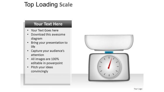 Weight Top Loading Scale PowerPoint Slides And Ppt Diagram Templates Weight Top Loading Scale PowerPoint Slides And Ppt Diagram Templates