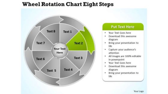 Wheel Rotation Chart Eight Steps By Business Plan Template PowerPoint Templates Wheel Rotation Chart Eight Steps By Business Plan Template PowerPoint Templates