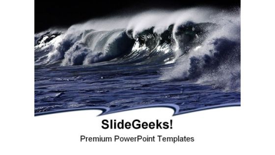 Wild Wave Beach PowerPoint Themes And PowerPoint Slides 0511 Wild Wave Beach PowerPoint Themes And PowerPoint Slides 0511