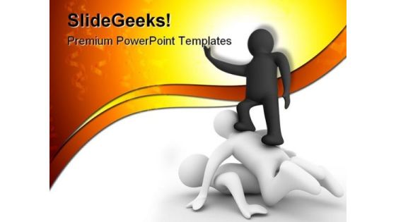 Winner Over The Lost Success PowerPoint Templates And PowerPoint Backgrounds 0211 Winner Over The Lost Success PowerPoint Templates And PowerPoint Backgrounds 0211