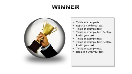 Winner Success PowerPoint Presentation Slides C Winner Success PowerPoint Presentation Slides C