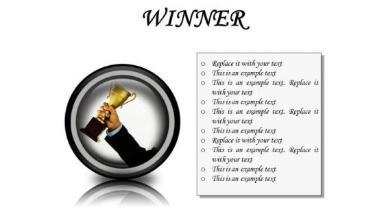 Winner Success PowerPoint Presentation Slides Cc Winner Success PowerPoint Presentation Slides Cc