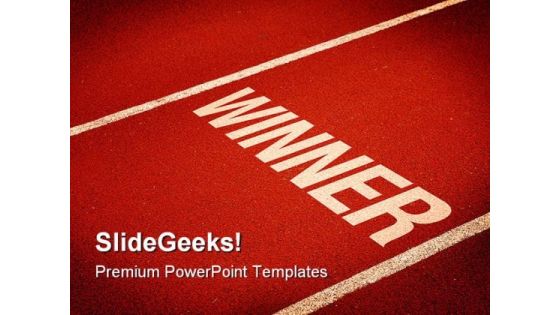 Winner Success PowerPoint Themes And PowerPoint Slides 0811 Winner Success PowerPoint Themes And PowerPoint Slides 0811