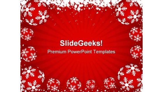 Winter Background Holidays PowerPoint Themes And PowerPoint Slides 0811