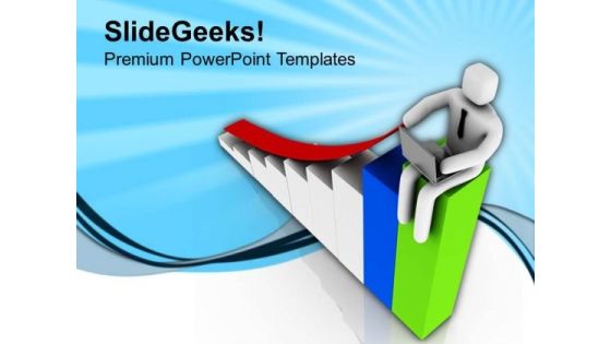 Work Online For Business Development PowerPoint Templates Ppt Backgrounds For Slides 0713