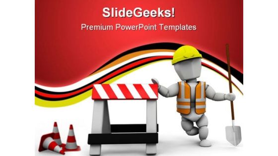 Worker Construction PowerPoint Themes And PowerPoint Slides 0711 Worker Construction PowerPoint Themes And PowerPoint Slides 0711