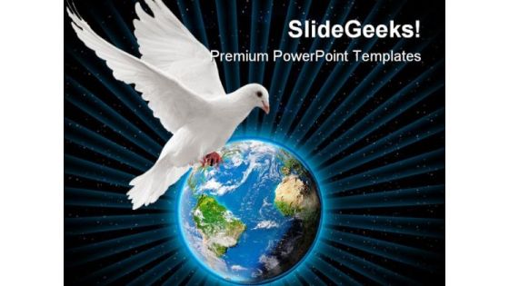 World Peace Globe PowerPoint Background And Template 1210 World Peace Globe PowerPoint Background And Template 1210