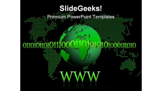 Www Binary World Globe PowerPoint Themes And PowerPoint Slides 0511 Www Binary World Globe PowerPoint Themes And PowerPoint Slides 0511