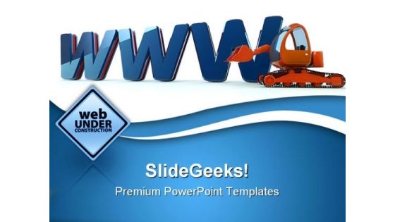 Www Web Building Construction PowerPoint Themes And PowerPoint Slides 0411 Www Web Building Construction PowerPoint Themes And PowerPoint Slides 0411