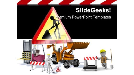 Yard Scraper Fork Construction PowerPoint Backgrounds And Templates 1210 Yard Scraper Fork Construction PowerPoint Backgrounds And Templates 1210