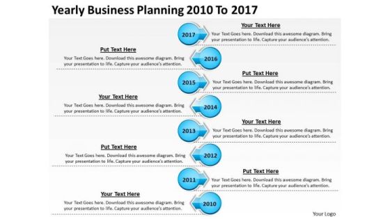Yearly Business Planning 2010 To 2017 PowerPoint Templates Ppt Slides Graphics Yearly Business Planning 2010 To 2017 PowerPoint Templates Ppt Slides Graphics