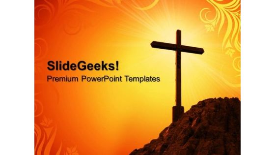 Yellow Cross Symbol PowerPoint Templates And PowerPoint Themes 0712 Yellow Cross Symbol PowerPoint Templates And PowerPoint Themes 0712