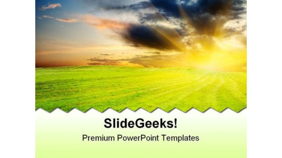 Yellow Sunset Nature PowerPoint Themes And PowerPoint Slides 0511 Yellow Sunset Nature PowerPoint Themes And PowerPoint Slides 0511