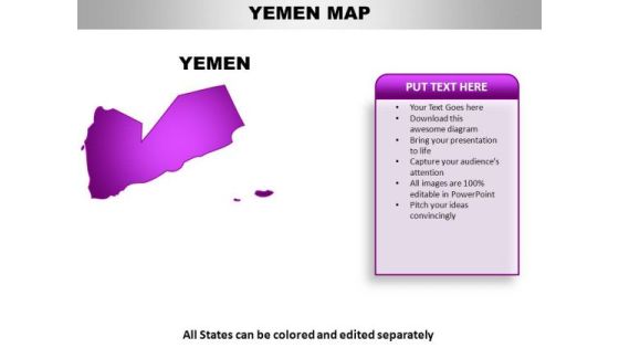 Yemen PowerPoint Maps Yemen PowerPoint Maps
