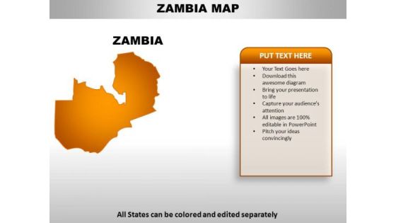 Zambia PowerPoint Maps Zambia PowerPoint Maps