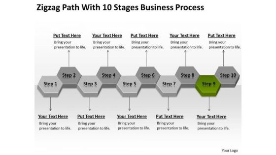 Zigzag Path With 10 Stages Business Process Plan Download PowerPoint Slides Zigzag Path With 10 Stages Business Process Plan Download PowerPoint Slides